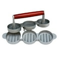 thumbnail image 4 of Hamburger press for 3 mini burgers - 3 mini press, 4 of 5