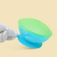 thumbnail image 6 of JANGSLNG Baby Toddler Anti Slip Suction Bowl with Temperature Spoon Lid Feeding Tableware, 6 of 8