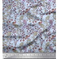 thumbnail image 1 of Soimoi Rayon Fabric Berries Artistic Printed Fabric 1 Yard 42 Inch Wide, 1 of 1