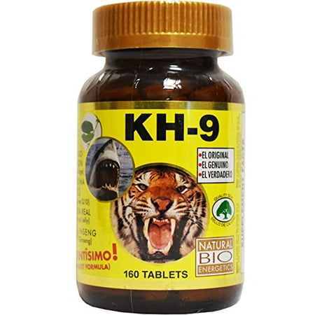 - Kh 9 Multivitamin Tablets Natural Bio Energetics Mineral Herb Amino Enzymes ( 160 Tablets)