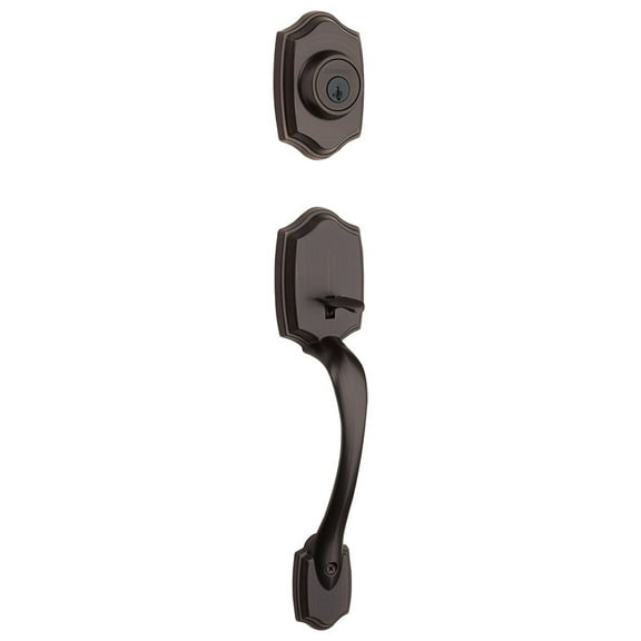 Handleset Kwikset Belleview SmartKey Venetian Bronze
