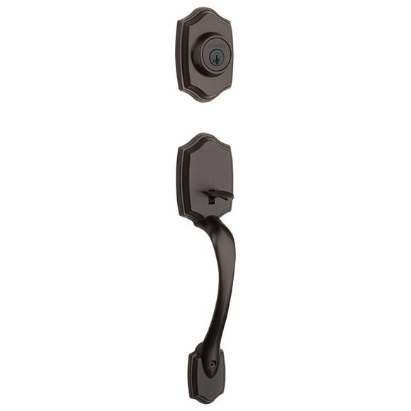 Handleset Kwikset Belleview SmartKey Venetian Bronze
