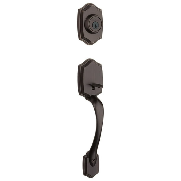 Handleset Kwikset Belleview SmartKey Venetian Bronze