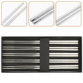 thumbnail image 4 of Milisten 5 Pairs Chopsticks Metal 24.5X0.7Inches 304 Stainless Steel for Family Members Daily Use, 4 of 8