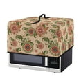 thumbnail image 2 of FOR U DESIGNS Boho Mandala Flower Pattern Microwave Oven Dust Cover Stain Resistant Lid for Air Fryer Toaster Oven Dust-Proof Kitchen Appliance Covers, 20.9 x 15.7 x 12.4 inches-L, 2 of 8