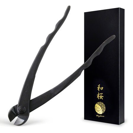 Hanafubuki Artisan Bonsai Wire Cutter 7.7inch Black
