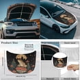 thumbnail image 4 of Yuyamidu Frog Car Side View Mirror Covers Mushroom Auto Front Hood Cover 3 Piece Aesthetic Car Hood Cover Protector with Exterior Rear View Mirror Covers Wrap Car Decor, 4 of 7