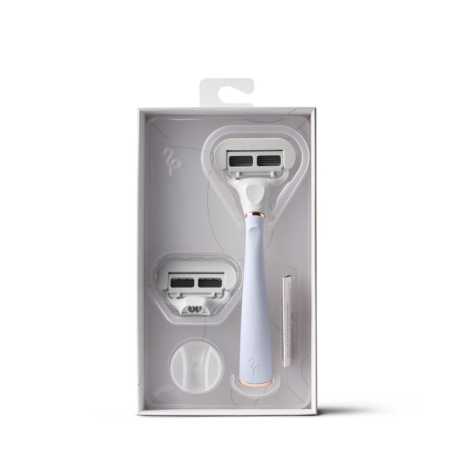 Flamingo Rasoir  à 5 lames pour femmes avec cartouche de rechange - Taro Rasoir à 5 lames pour femme