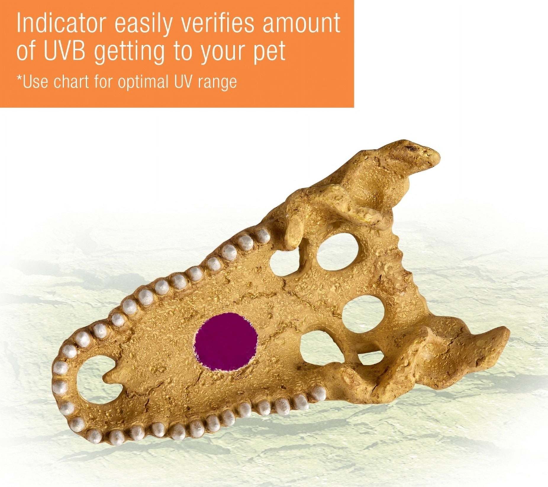Zilla Rapid Sense Decor Crocodile Skull [Reptile Thermometers, New Reptile Supplies, Zilla, Reptile Supplies] Medium - 1 count