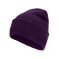 thumbnail image 6 of mgoYE Black Beanie for Men Womens Lined Beanie Hat Lining Winter Hats Beanies for Women Soft Beanie Cap(Dark Purple,One Size), 6 of 6