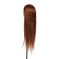 thumbnail image 2 of Cabeza de maniquí femenino cabeza de entrenamiento de peinado profesional para estudiante de peluquería yeacher Jefe de formación, 2 of 7