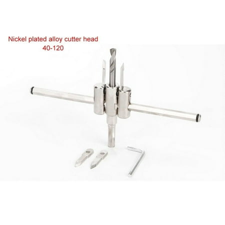 

Adjustable Circle Hole Cutter Wood Drywall Drill Bit Saw Round Cutting 30-300Mm