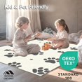 thumbnail image 4 of ODIKA 2'x3' Machine Washable Non-Slip Area Rug, Graphic White High Traffic Rug, White, 1056040, 4 of 5