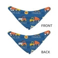 thumbnail image 6 of Kll Construction Vehicles Dog Bandanas,Triangle Reversible Pet Scarf For Small Medium Large And Extra Large Dogs-Medium, 6 of 7