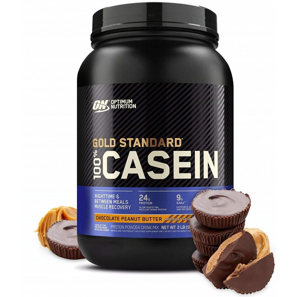 Optimum Nutrition Gold Standard 100 Casein Protein Powder, Chocolate
