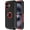 Black Red, variant on KOMI for iPhone 16 Case Heavy Duty Shockproof Port Protection Screenless Dustproof Dual Layer Rugged Tough Non Slip Protective Cover Phone Case for iPhone 16 6.1’’ Men Women Red