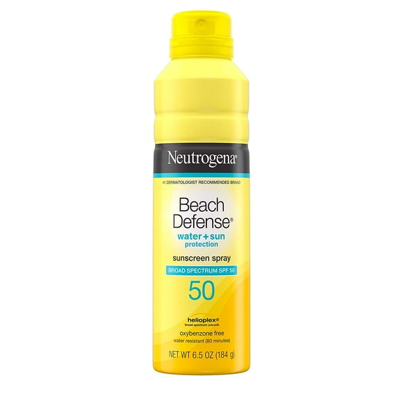 Protector solar en aerosol Neutrogena Beach Defense SPF 50 192 ml Neutrogena N-9566654