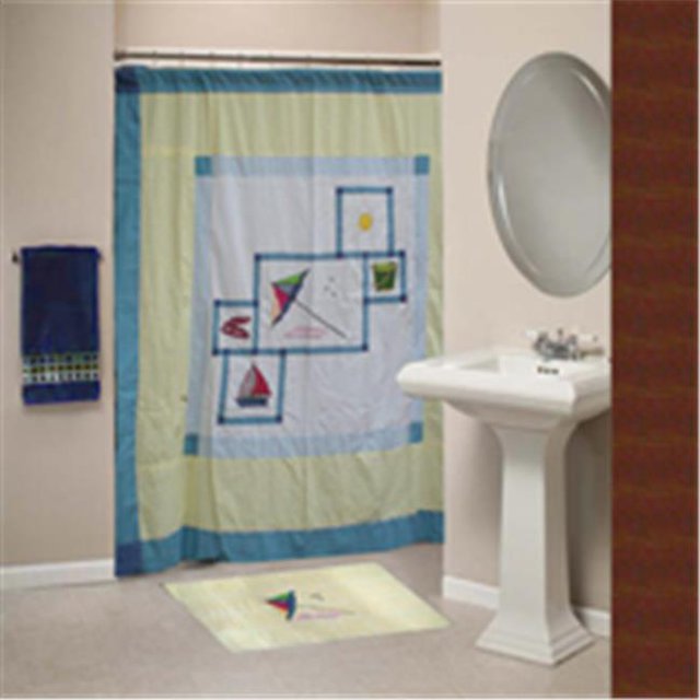 Patch Magic CZSFUN Été Fun- Cz Rideau Douche 72 x 72 Po.