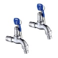 thumbnail image 1 of Vett 2x Anti-theft Faucet Water Tap With Lock Key Alloy Key Switch Faucet Bibcocks For Kitchen Outdoor G, 1 of 5