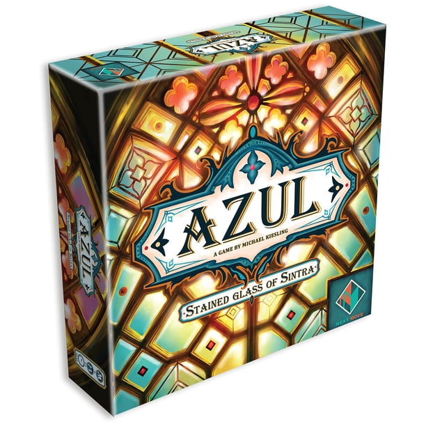 EXPANSIÓN del juego de mesa Vidriera Azul de Sintra: crea paneles de ventanas coloridos. Juego de estrategia de colocación de fichas para niños y adultos mayores de 8 años 2 a 4 jugadores Tiempo de ju