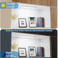 thumbnail image 2 of 2Pack LED Motion Sensor Cabinet Light, 11.8inch Under Counter Closet Lighting, Ultra Thin Light Wireless USB Rechargeable Kitchen Night Lights, 60 Bright Lamp Bead for Wardrobe, Closets, Cupboard, 2 of 9