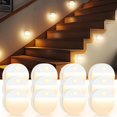 thumbnail image 1 of Guankai Juego de 12 Luces para Escaleras con Sensor de Movimiento a Pilas, 1 of 7