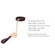 thumbnail image 4 of Collar unisex Mujeres Hombres Collar de cuero de PU Ajustable Encantador Foreplay Gargantilla Adultos Juguete sexual, Negro Rojo Jumpingount XX000033-02, 4 of 7