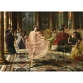 thumbnail image 2 of Edward John Poynter 14x11 Gold Ornate Wood Frame and Double Matted Museum Art Print Titled - The Ionian Dance, 2 of 4