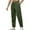 Green, variant on Men's Casual Pants For Sports Daily Wear And Settings Lightweight Wide Leg Design Ideal For Summer And Autumn Style In Everyday Living Black L