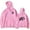 pink, variant on ATEEZ merch Mingi FIXON Hooded drawstring pocket sweatshirt unisex fashion pullover