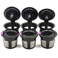 thumbnail image 4 of 6 Pcs Dosettes de Filtre à Café Réutilisables et Rechargeables K-Cup pour Cafetière Keurig K50 K55, 4 of 10
