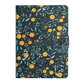 thumbnail image 2 of SaniMore Case for Samsung Galaxy Tab A8 Case 10.5" 2022 SM-X200/X205, PU Leather Fashion Case with Auto Wake/Sleep Magnetic Closure Flip Kickstand Shockproof Full Protective Case, Yellow Fruit, 2 of 8