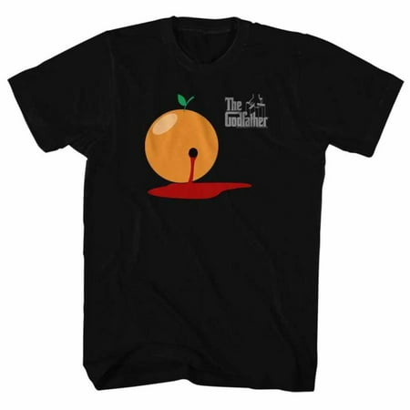 Godfather Movies Blood Orange Adult Short Sleeve T Shirt