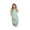 Mint Green, variant on Nightgowns for Women Button Down Sleep Shirts Tank Sleeveless Nightshirt Soft Sleepwear with Pockets