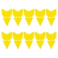 thumbnail image 1 of Trampas para moscas impermeables, tablero adhesivo para insectos, mata insectos (mariposa), 10 Uds., 1 of 5