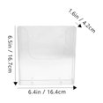 thumbnail image 2 of SUYOLL Acrylic Wall Mounted File Holder,Clear Document Paper Organizer with Adhesive Tapes,Wall Storage Pocket for Papers Letters Notices for Office Home Classroom Wall, 2 of 6
