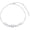 10k White Gold, variant on 10k Gold Created Moissanite and Freshwater Cultured Pearl Infinity Bracelet for Women, Love Jewelry for Her, 6.8-8.4 Inches