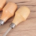 thumbnail image 4 of 1 Set 6pcs Wooden Carving Chisel Set Professional Carving Tools Gouges Chisels for Beginners Hobbyists (Mixed Style), 4 of 4