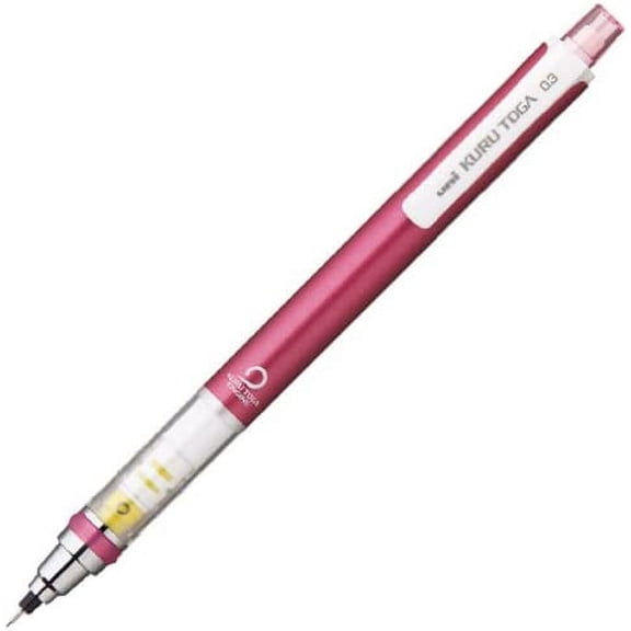 Uni Kurutoga Mechanical Pencil Standard, 0.3mm, Pink (M34501P.13)$$Office