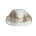 thumbnail image 5 of Winter Beanie Hats for Women Warm Knit Skull Cap Fur Hat with Pompom Trapper Hat Ear Cover, 5 of 6