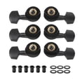 thumbnail image 1 of Perilla de bloqueo de guitarra Jadeshay 6 piezas Clavija de afinación de guitarra Negro, 1 of 8