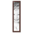 thumbnail image 2 of ArtToFrames 9" x 44" Honors Mahogany with Gold Picture Frame, 9x44 inch Brown Wood Poster Frame (WOM-5156), 2 of 7
