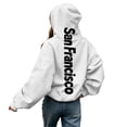 thumbnail image 6 of WhouRiu Boys Girls Letter Graphic Hoodie Kids Unisex Long Sleeve Hooded Pullover With Pockets Autumn Winter Soft Cozy Sweatshirts,2-3 Years, 6 of 9