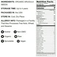 thumbnail image 4 of Organic Arugula Sprouting Seeds, 0.25 Pounds — Non-GMO, Raw, Vegan, Sproutable — by Food to Live, 4 of 8