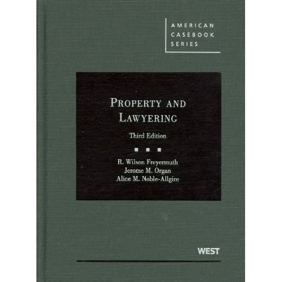 Pre-Owned Property and Lawyering, 3d (American Casebook Series) (Hardcover) 031421013X 9780314210135