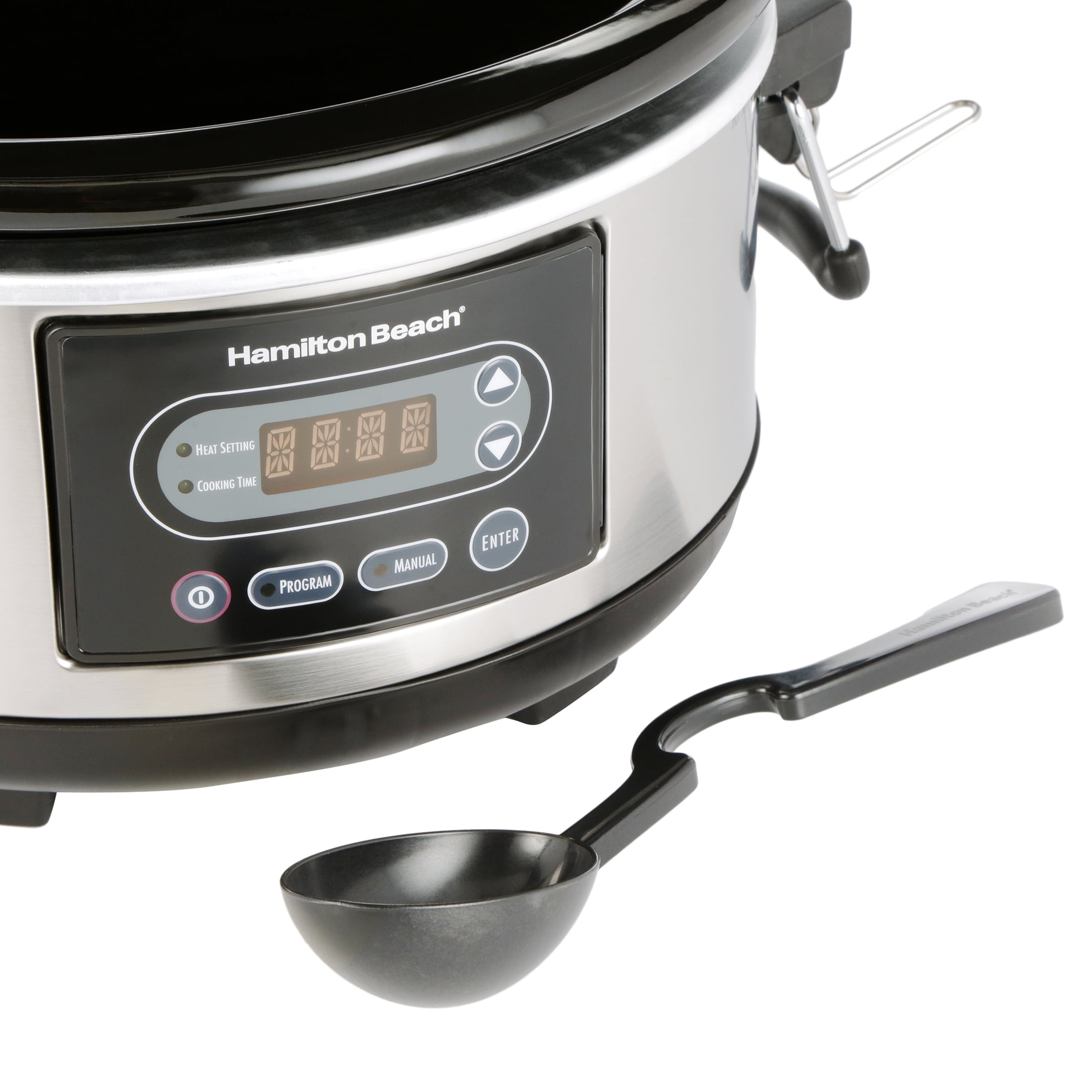 Hamilton Beach Stay or Go® Programmable Slow Cooker, Silver