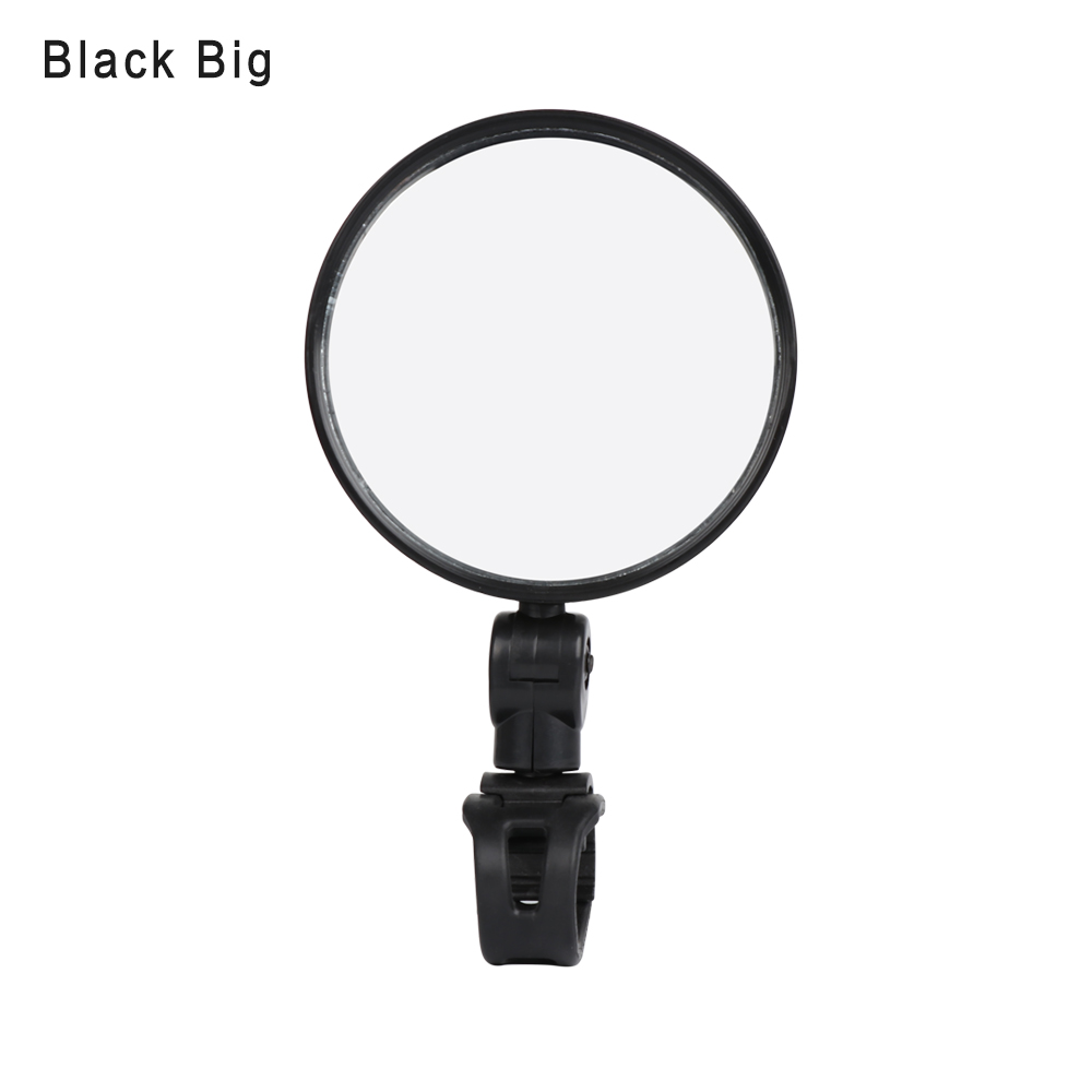 1PC Rearview Mirror 360° Rotate Bicycle Handlebar Portable Accessories