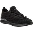 thumbnail image 2 of Women's Propet TravelBound Sneaker Black Knit Mesh 9 4E, 2 of 2