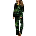thumbnail image 1 of T-Shirt à Manches Longues Col Rond Imprimé Floral Printemps/été pour Femmes, 1 of 5