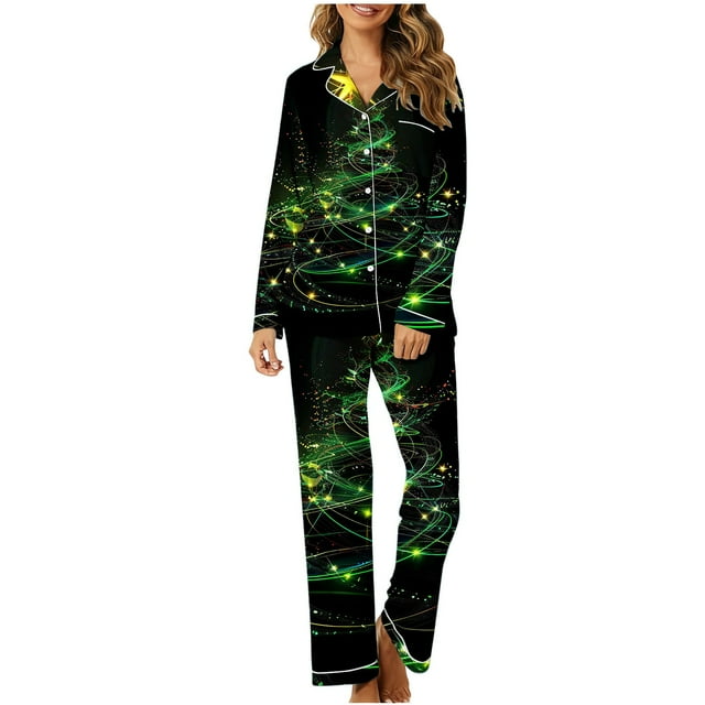 Women's Spring/Summer Floral Printed Round Neck Long Sleeve T-Shirt